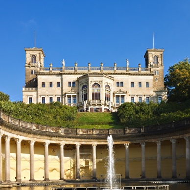 Römisches Bad auf Schloss Albrechtsberg